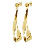ARC Shiny Earrings Gold